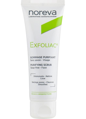 Скраб очищувальний Exfoliac Purifying Scrub 50ml (592463-2964) Noreva (369123129)