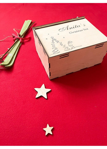 Подарочная коробка праздничная 15*10*8 с персонализацией WittleWood (369729969)