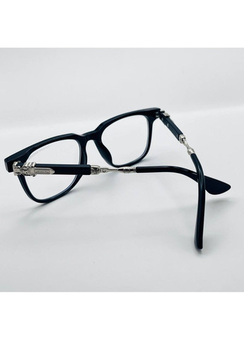 Прямокутні окуляри для компьютера в готичному стилі чорні No Brand (330641932)