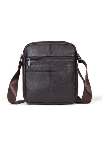 Сумка мужская через плечо кожаная флотар 14759 Коричневая Vintage (302009041)