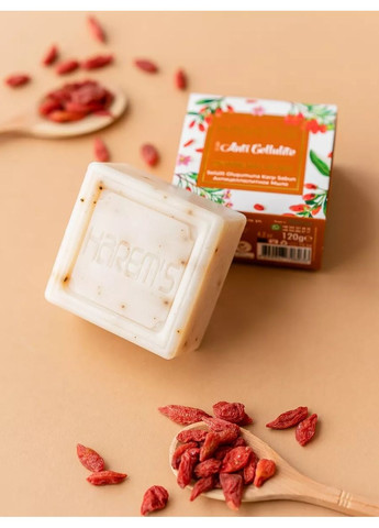 Колагенове мило з ягодаи годжіпроти целлюліту harems 120 gr Harem's (361057315)