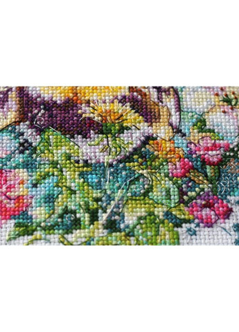 Набір для вишивання хрестиком "Каремельна павутинка" AH-085 22х19 см No Brand (330601160)