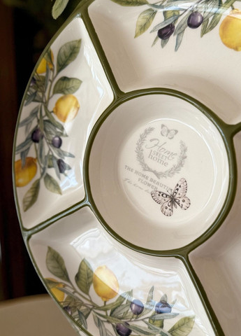 Менажниця блюдо для подачі "Сицилія", 30см No Brand (360555574)