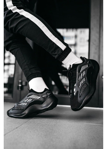 КРОСІВКИ ЖІНОЧІ ADIDAS YEEZY BOOST 700 V3 BLACK ALVAH АДІДАС ІЗІ БУСТ No Brand чорні демісезони (369389682)