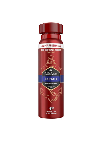 Аерозольний дезодорант Captain 150 мл Old Spice (304559020)