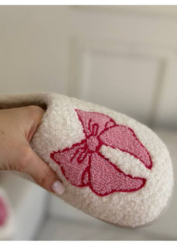 Молочные тапочки домашние женские No Brand