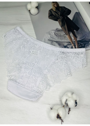 Трусики хлопчатобумажные с кружевом Lavolle (352768596)