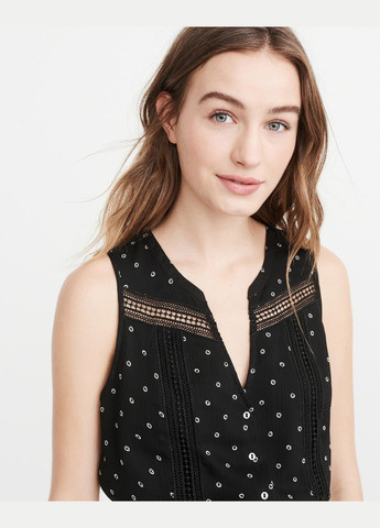 Чорна сукня жіноча - сукня af3592w Abercrombie & Fitch