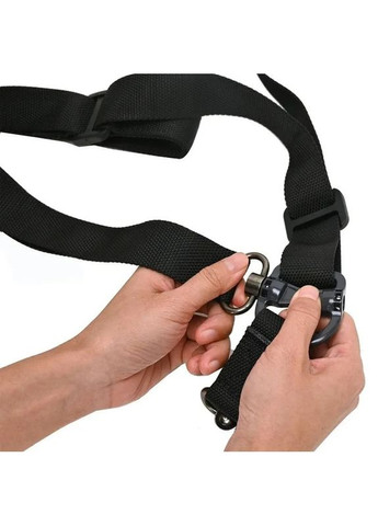 Тактический одноточечный двухточечный ремень с антабками HB-044 MS4 койот No Brand (306709576)