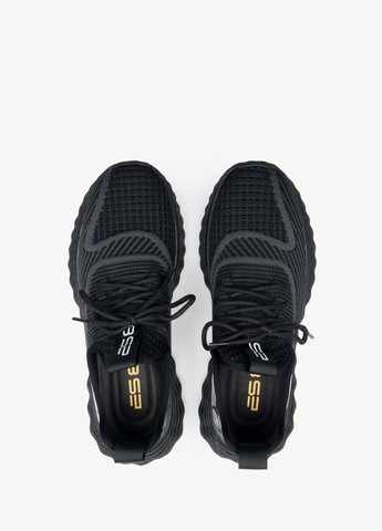 Чорні Осінні кросівки, колір чорний ES8