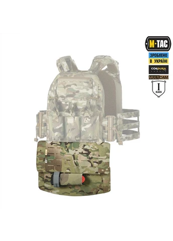 Защита живота с баллистическим пакетом 1 класс защиты (FMS) Laser Cut Multicam M-TAC (315147241)