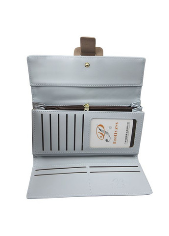 Женский кошелек PT18-989 Blue клатч с пряжкой повседневный 3шт Prettyzys (352012483)