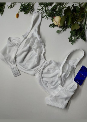 Білий бюстгальтер білий мереживний глора 166134 Glora поліамід