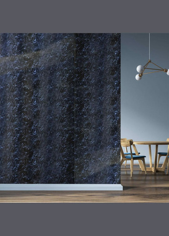 Декоративная ПВХ плита SW-00001404 Черный мрамор 1,22х2,44мх3мм Sticker Wall (298284607)