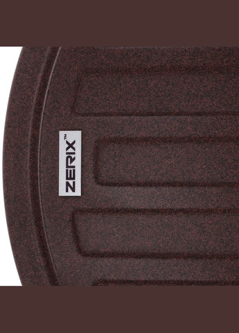 Майка кухонная ZS7750R-12 Коричневая (ZX4560) Zerix (315442726)