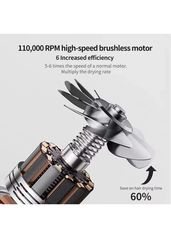 Фен OOCCX High Speed Hair Dryer M01B Black MiJia (386731134)