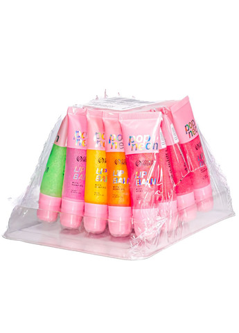 Блиск-бальзам для губ Lip Balm Pop Neon з конопляною олією 10 мл № 04 Цитрусовий Colour Intense (333331706)