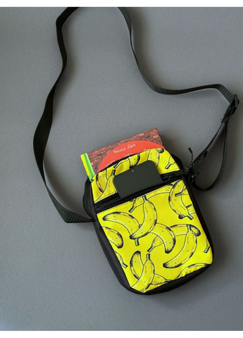Сумка месенджер барсетка через плече молодіжна для хлопчика чи дівчинки з бананми No Brand (350613274)