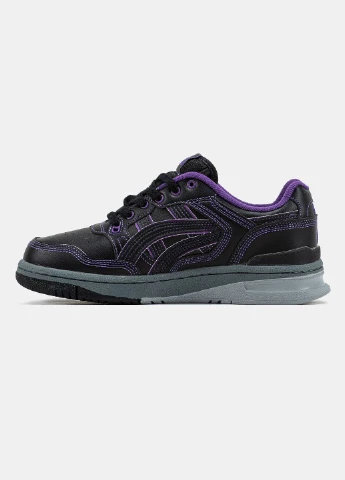 Чорні Осінні кросівки чоловічі asics ex89 black purple | асікс ех89 чорні фіолетові No Brand
