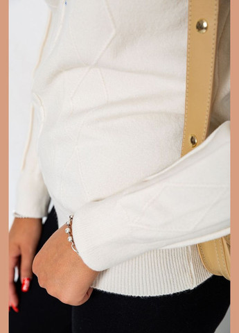 Гольф жіночий однотонний, колір бежевий, Ager (298866596)