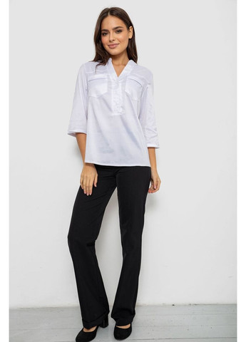 Белая блуза однотонная Sport Line