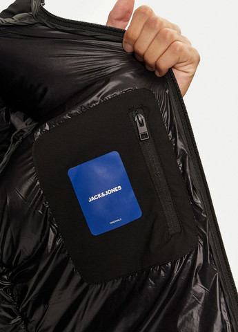 Черная зимняя куртка Jack & Jones