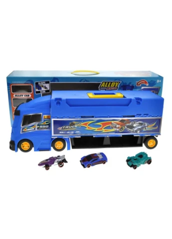 Игрушечный автовоз гоночный паркинг и машинки Alloy Racing ZH-617 YG Toys (389892102)