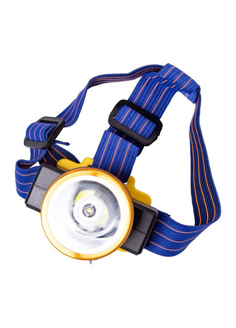 Налобный фонарь аккумуляторный LED 3 режима работы для туристов и охотников светодиодный ProDobro (364193136)