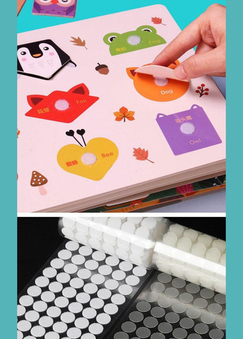 Застежки самоклейки белые кружки для рукоделия и одежды 10 мм 100 пар гуртки для творчества No Brand (334884014)