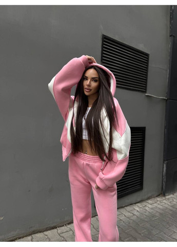 Костюм 772 турецкая тринитка на флисе,кофта и штаны,не кашлатится не линяет Україна (368544171)