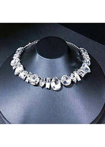 Чокер Колье с акцентными большими камнями No Brand (365301762)