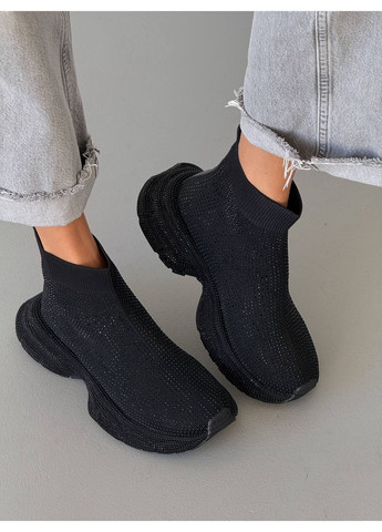 Кроссовки деми No Brand чёрные (366726575)