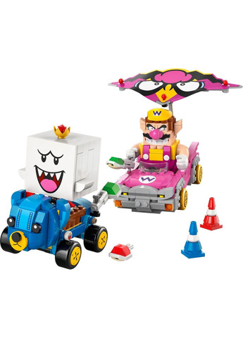 Конструктор Super Mario Mario Kart – Wario та King Boo (72038) Lego (351363645)