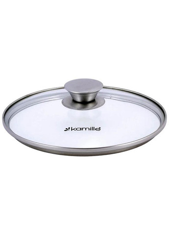 Каструля 5л із нержавіючої сталі з мірною шкалою для приготування їжі кухонний посуд Kamille (368977703)