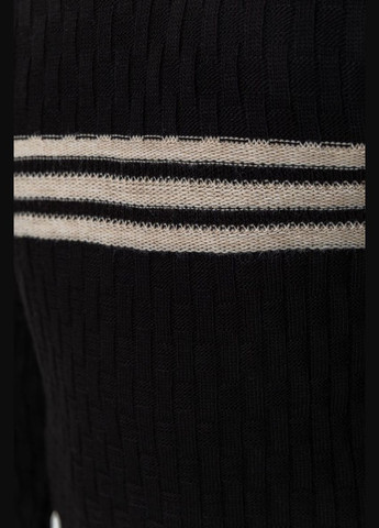 Черный демисезонный свитер мужской, цвет черный, Ager
