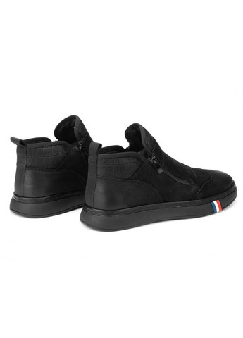 Черные зимние ботинки 7214308 цвет черный Clemento