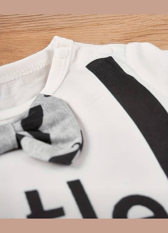 Сірий літній комплект для хлопчика No Brand Літній комплект