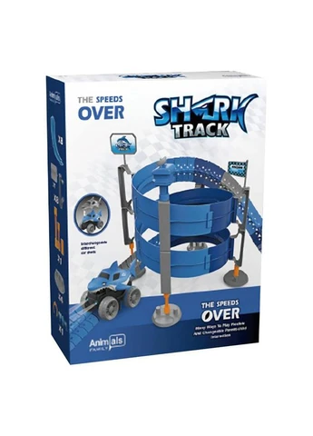 Інтерактивний трек з інерційною машинкою SHT 5510-9 Deluxe Edition Shark Trak (138pcs/1CAR) Epik (387594229)