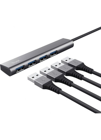 Мультипортовый адаптер Halyx 4Port USB-C Hub (24948) Trust (315502155)