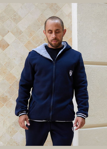 Чоловічий теплий спортивний костюм колір антрацит New Trend (304988558)