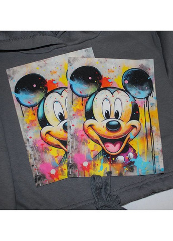 Нашивка тканевая "Mickey" в красках (1955) No Brand (365730937)