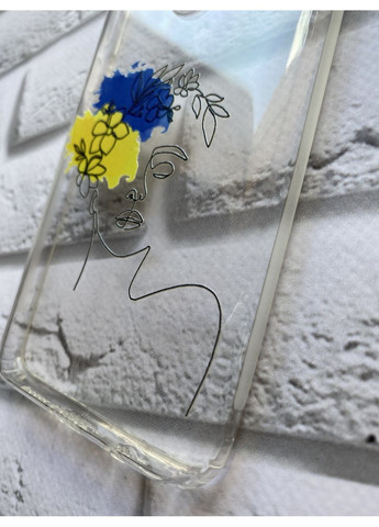 Чехол на Xiaomi Redmi Note 8 Pro патриотический дизайн Украинка Арт принт 3 Creative (359484694)