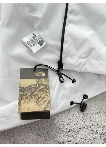 Комбинированная демисезонная ветровка tnf белая No Brand