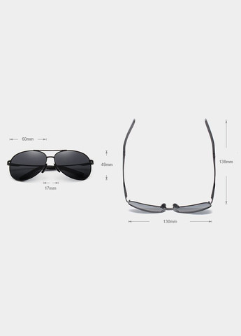 Мужские поляризационные солнцезащитные очки N7013 Gradient Purple KINGSEVEN (308794621)