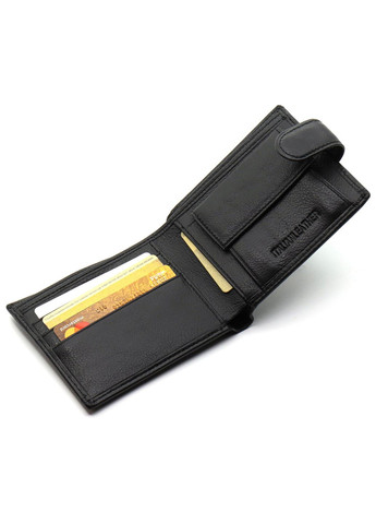 Кожаное мужское портмоне на кнопке ST-104-1 st leather (359380712)