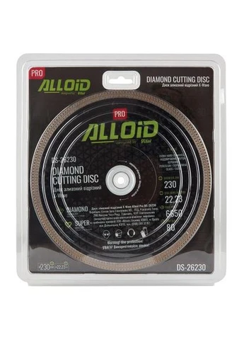 Pro. Диск алмазный отрезной X-Wave 230мм Alloid (386230404)