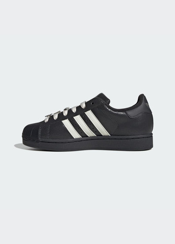 Кроссовки Superstar II adidas серые всесезоны (372795452)