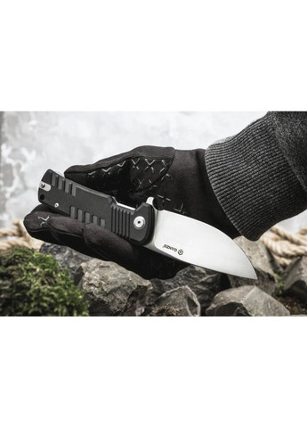 Складной нож G769-BK - сталь D2, черная рукоять G10 Ganzo (363132404)