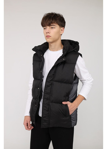 Жилет утепленный мужской цвет черный ЦБ-00286422 Yuki (365699736)