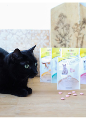 Таблетки Every Day Skin&Coat для котів, 40 г GimCat (365593268)